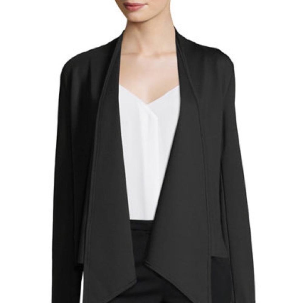 NWOT Neiman Marcus knit cardigan black L